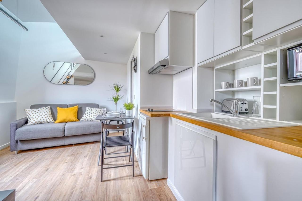 Studio Mezzanine 3-4 Pers Tout Equipe Wifi Apartment มงเทรย ภายนอก รูปภาพ